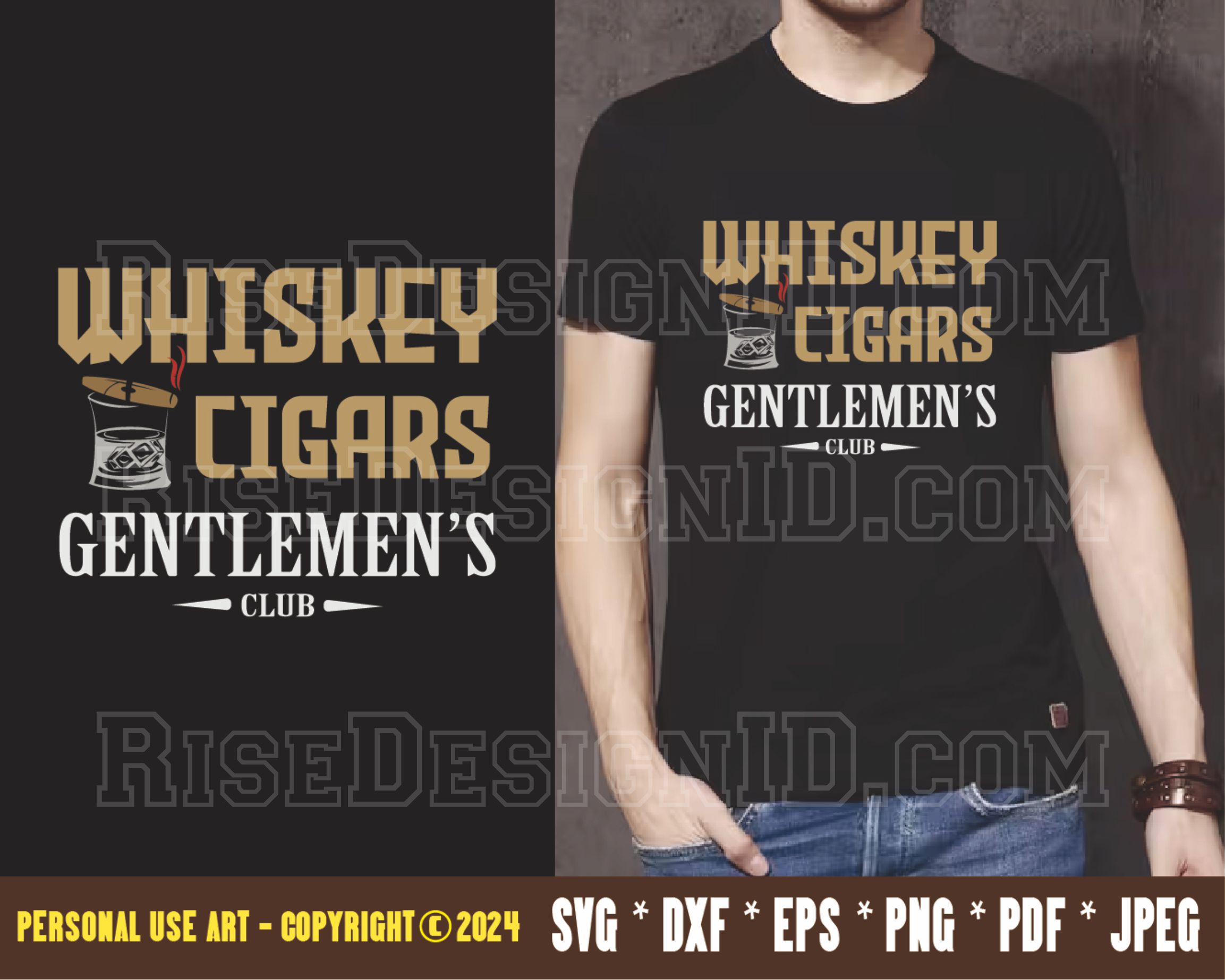 Whiskey Cigars Gentlemen’s Club – Digital Download