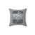 Biker Vibes Polyester Square Pillow