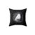 Whispering Winter Bird – Mystical Christmas Polyester Square Pillow